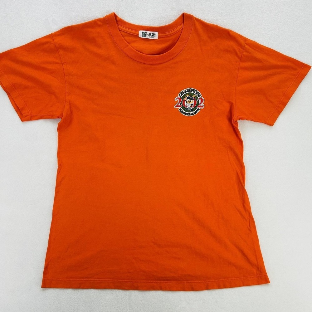 Vintage Yomiuri Giants Shirt Mens Medium Orange NPB Baseball Hideki Matsui 2002